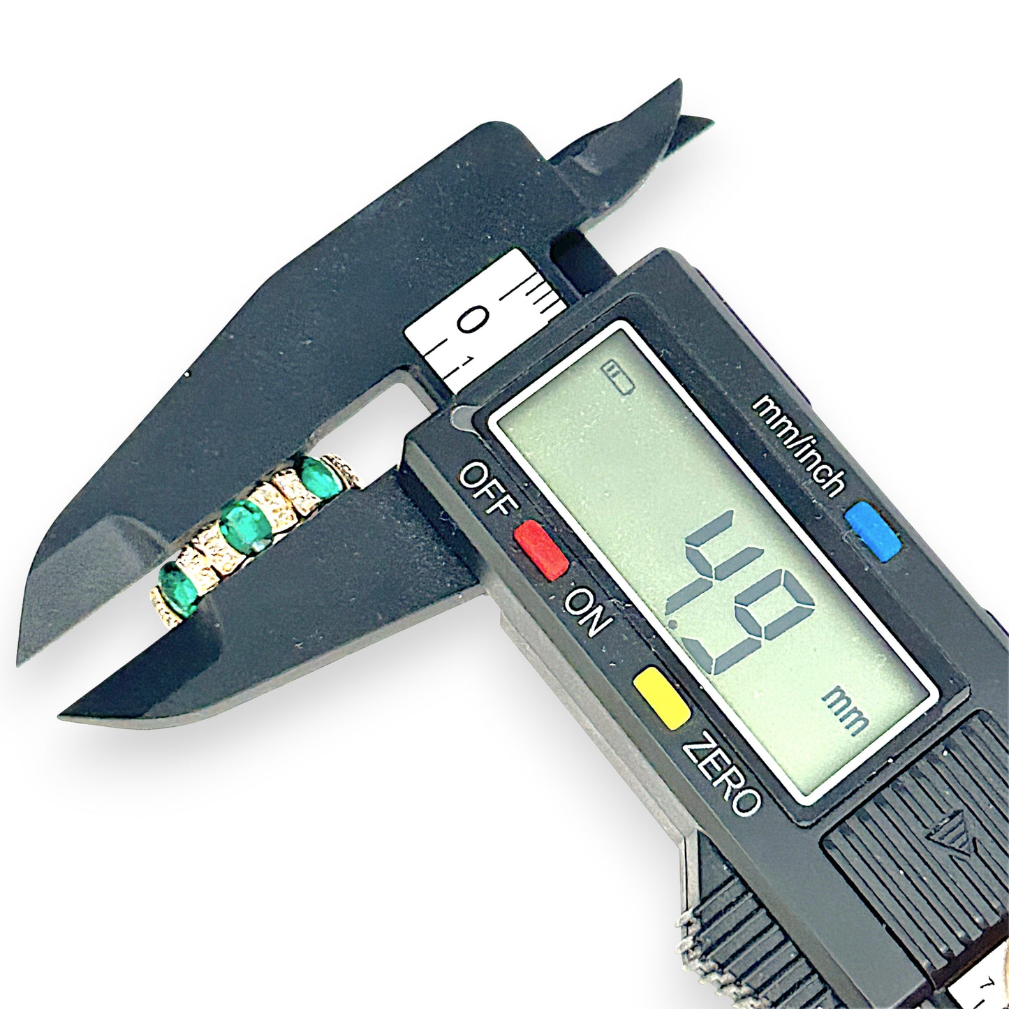 GOLD DEAL | 9kt Gold Emerald Sonata Ring Size Q