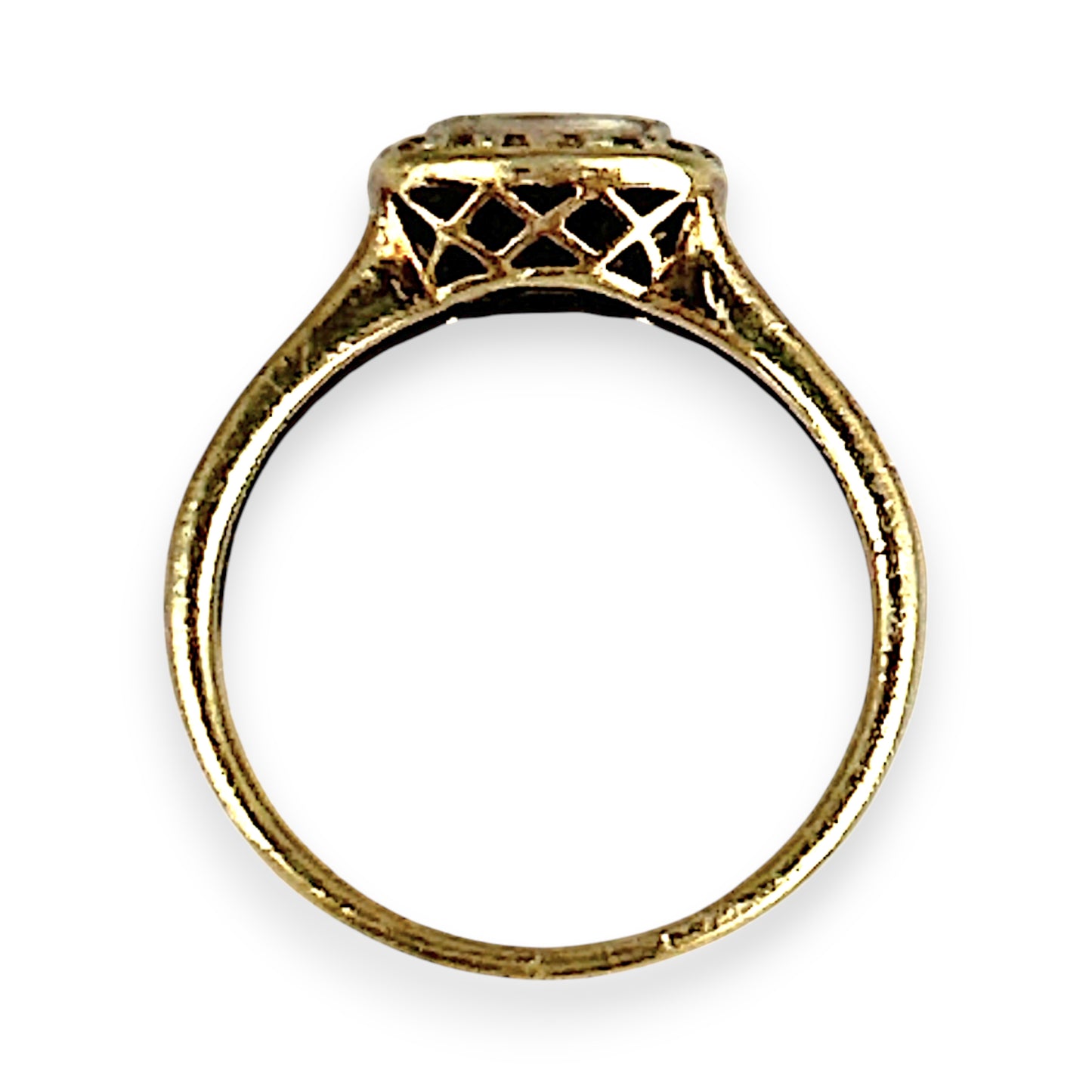 GOLD DEAL | 9ct (9K) Gold Regal Cluster 0.50ct Diamond Ring Valuation $2,275