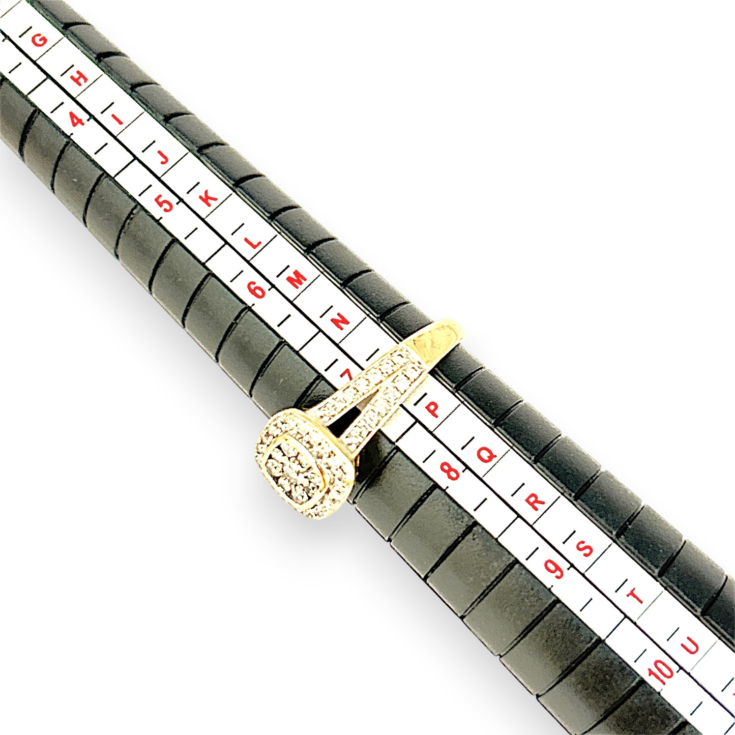 GOLD DEAL | 9ct (9K) Gold Regal Cluster 0.50ct Diamond Ring Valuation $2,275