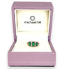 GOLD DEAL | 10ct (10K) Gold Michael Hill Emerald Radiance with Diamond Ring Valuation $1,525