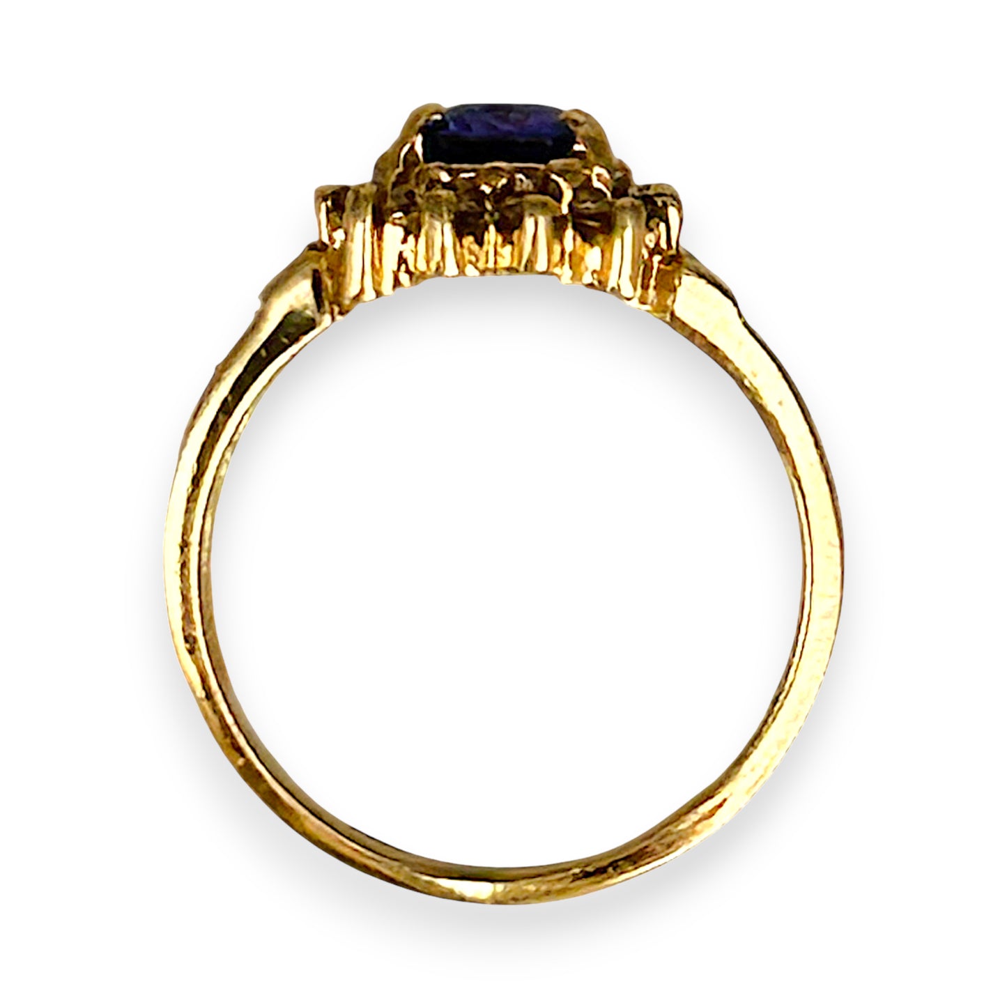 GOLD DEAL | 14ct (14K) Gold Royal Mirage Tanzanite & Diamond Ring Valuation $3,750