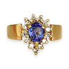 GOLD DEAL | 14ct (14K) Gold Royal Mirage Tanzanite & Diamond Ring Valuation $3,750