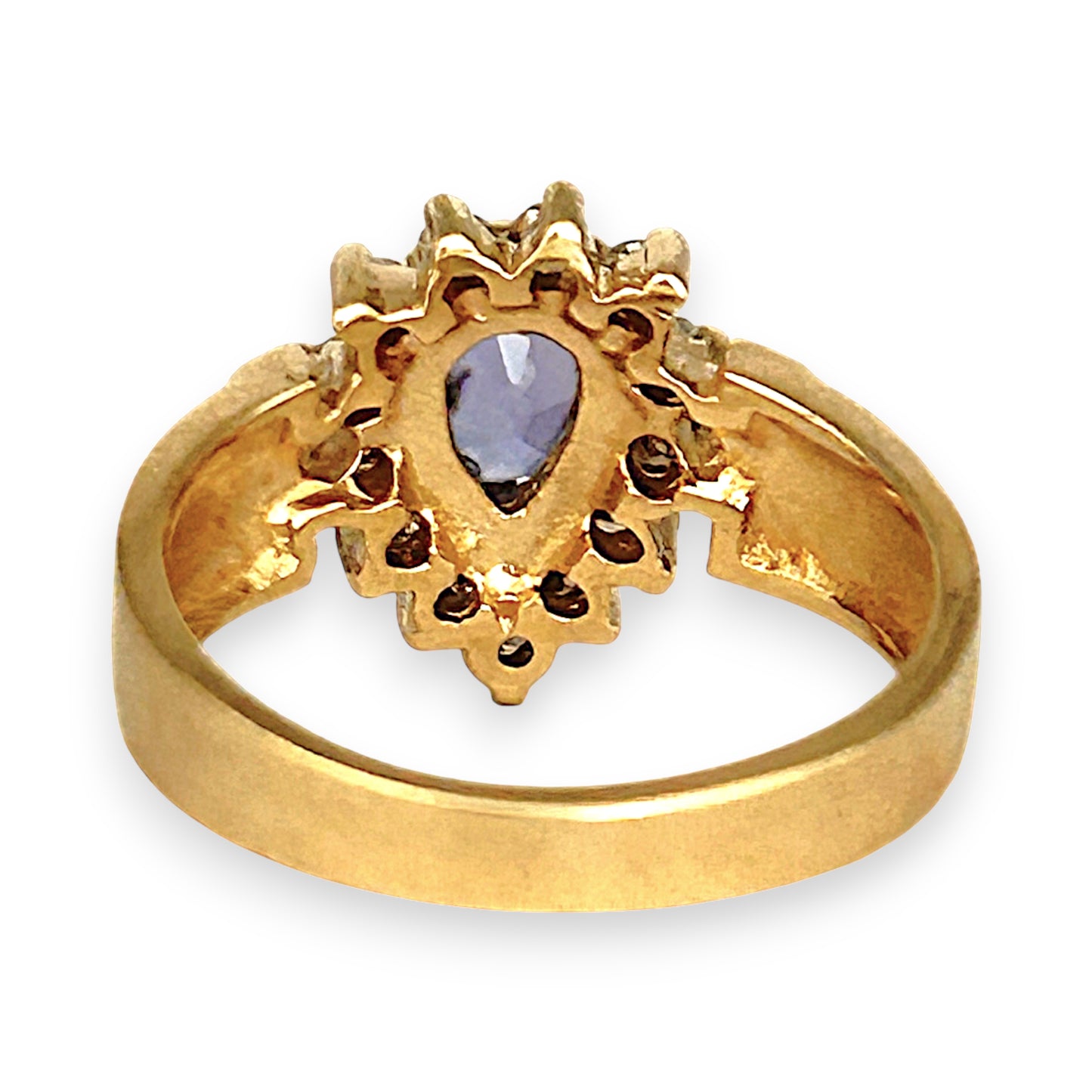 GOLD DEAL | 14ct (14K) Gold Royal Mirage Tanzanite & Diamond Ring Valuation $3,750