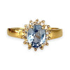 XMAS DEAL | 14kt Gold Sapphire Serenade Ring Valuation $1,975