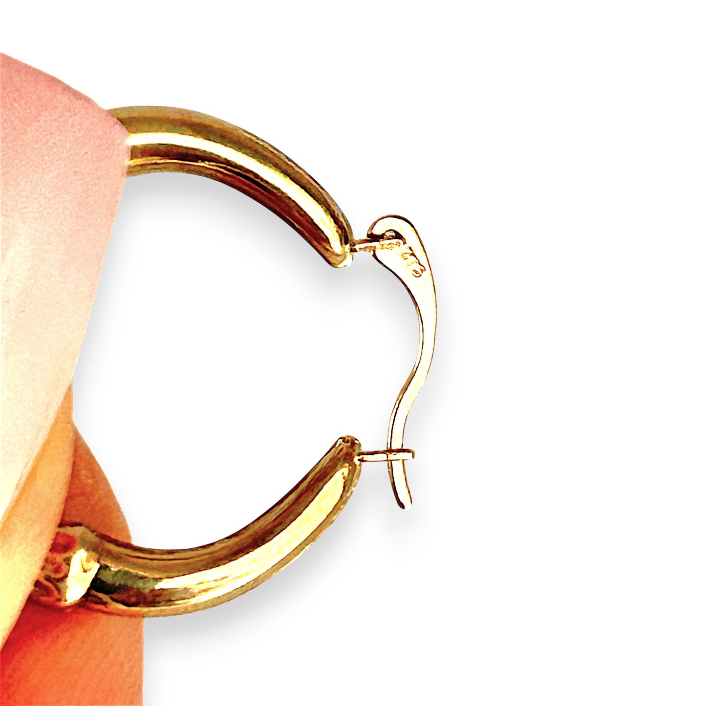 GOLD DEAL | 9ct Gold Claddagh Hoop Earrings – Symbols of Love, Loyalty & Friendship