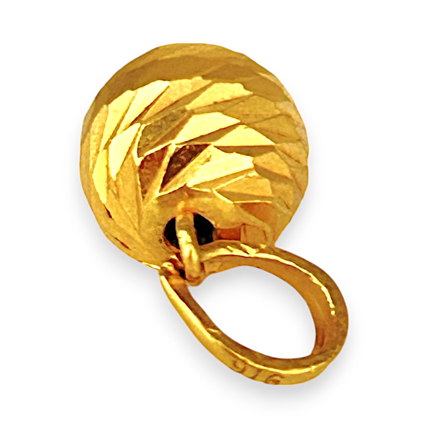 GOLD DEAL | 22K Gold Disco Ball Pendant