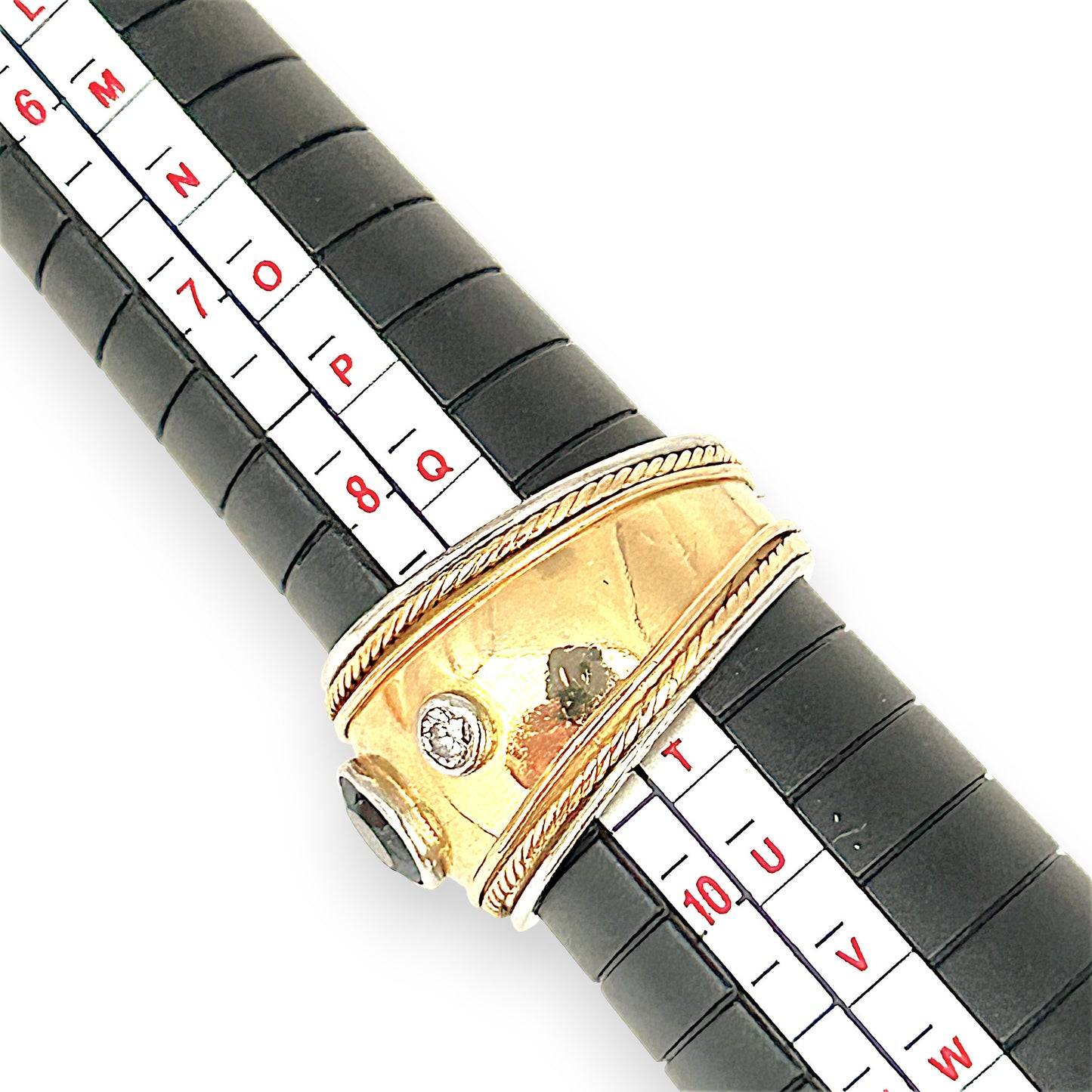 XMAS DEAL | 18kt Gold & Platinum Royal Crest Sapphire & Diamond Ring Valuation $12,500