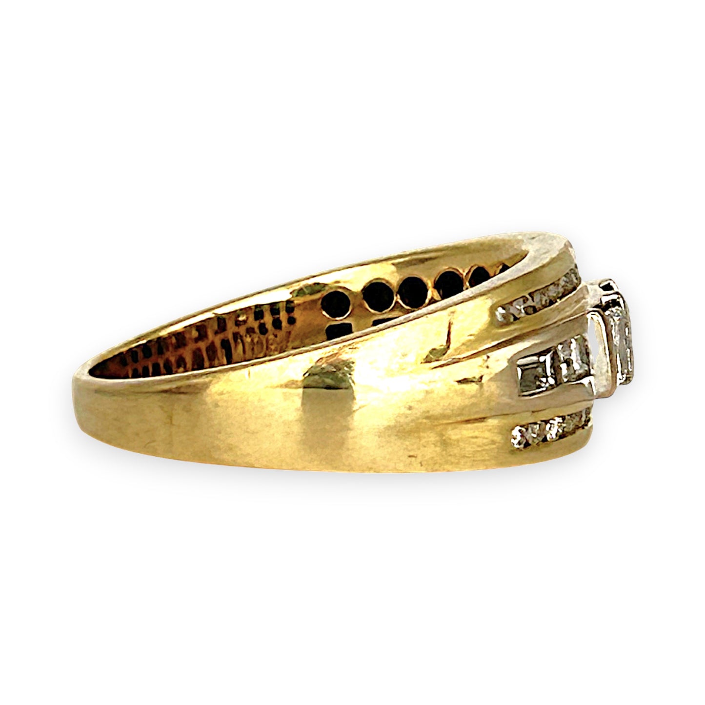 GOLD DEAL | 18ct (18K) Gold Ring Celestial Diamond Elegance TDW 0.88ct Valuation $7,450
