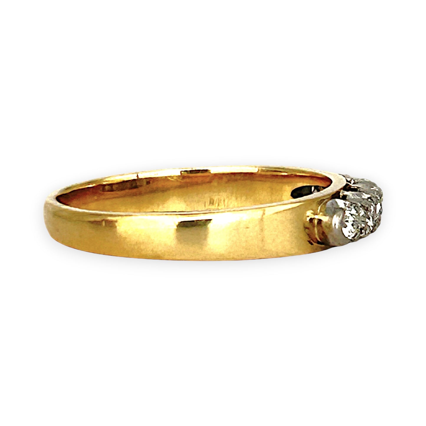 GOLD DEAL | 18ct (18K) Gold Diamond Eternity Band TDW 0.25ct Valuation $3,575