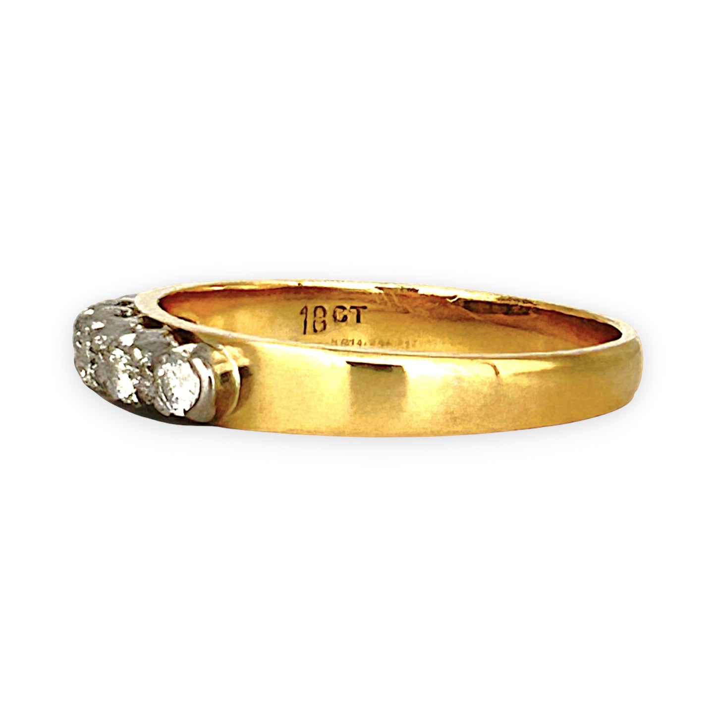 GOLD DEAL | 18ct (18K) Gold Diamond Eternity Band TDW 0.25ct Valuation $3,575