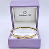 NZGD | 9ct Gold Michael Hill Eternal Crossover Bangle