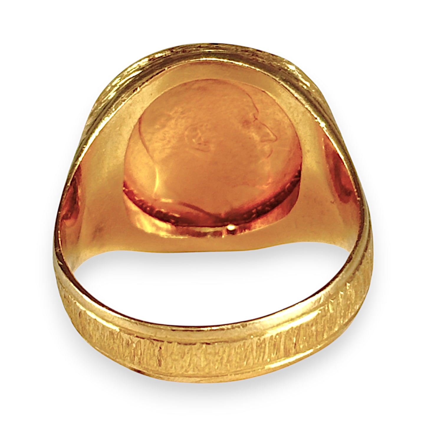 GOLD DEAL | FLASH SALE 22ct (22K) Half Soveriegn 18ct (18K) Gold Ring Valuation $7,300