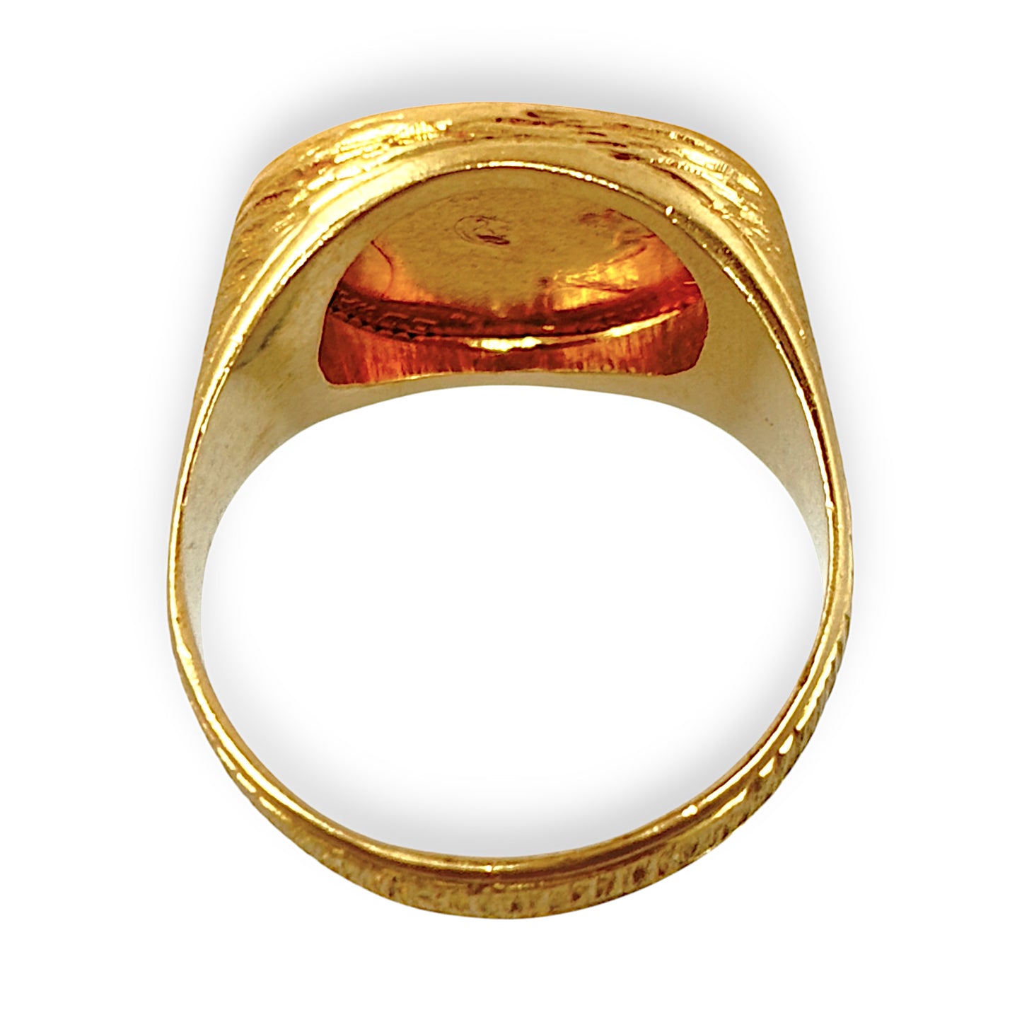 GOLD DEAL | FLASH SALE 22ct (22K) Half Soveriegn 18ct (18K) Gold Ring Valuation $7,300