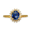 XMAS DEAL | 18kt Gold Midnight Radiance Ring Valuation: $3,700