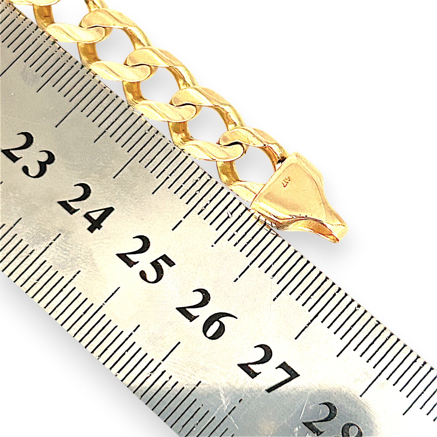 XMAS DEAL | 10kt Gold Classic Curb Luxe Bracelet by Michael Hill Valuation $9,100