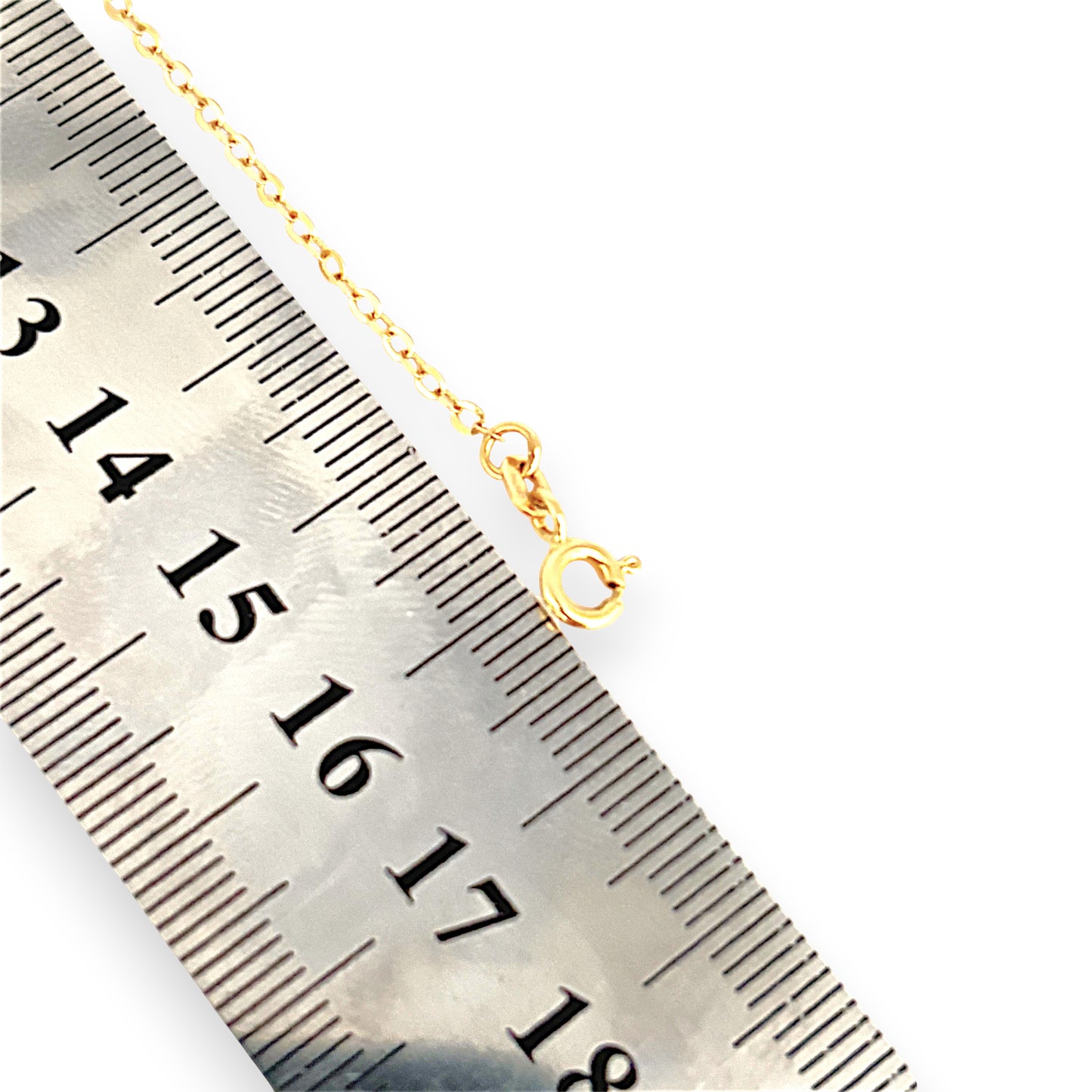 GOLD DEAL | 18ct (18K) Gold Elegant & Personal ID Bracelet 16cm