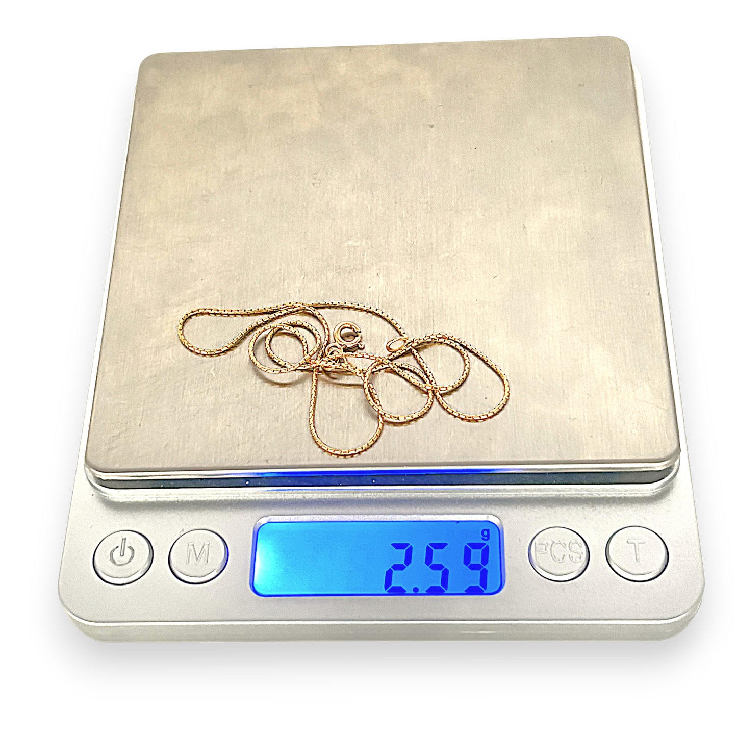 XMAS DEAL | 18kt Gold Refurbished Luxe Snake Chain 37.5cm