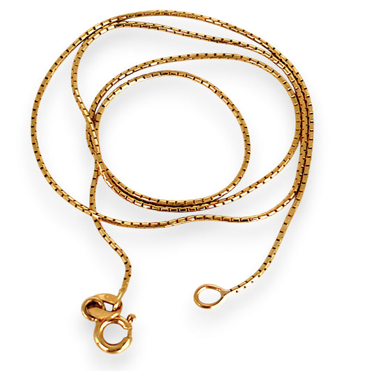 XMAS DEAL | 18kt Gold Refurbished Luxe Snake Chain 37.5cm