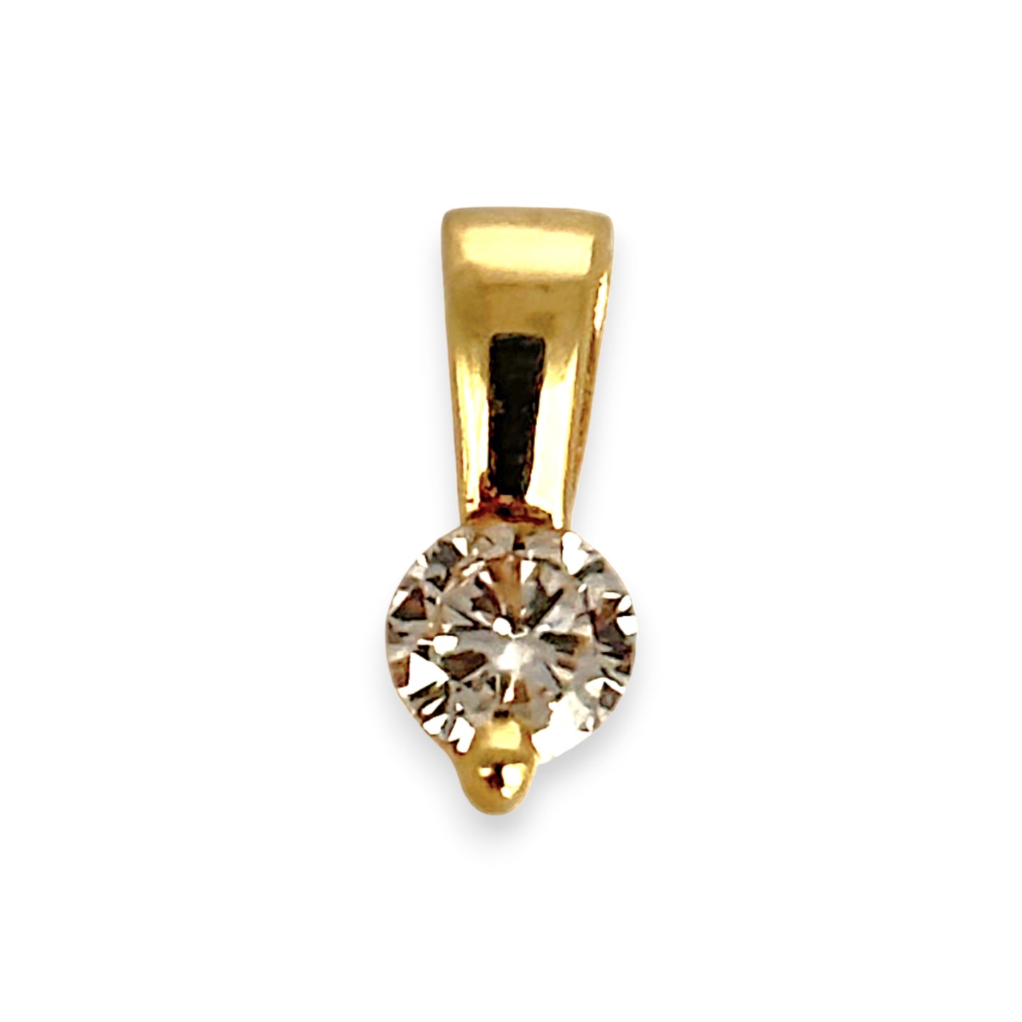 GOLD DEAL | 18ct Gold Soléa Diamond Pendant TDW 0.21ct