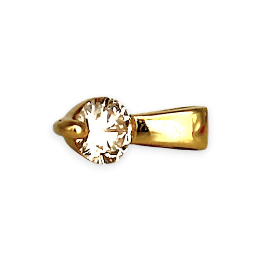 GOLD DEAL | 18ct Gold Soléa Diamond Pendant TDW 0.21ct