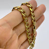 GOLD DEAL | 9kt NZ Gold Sovereign Curb Link Bracelet 22cm