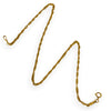 NZGD | 9ct Gold Shimmerline Twist Bracelet / Anklet 24cm