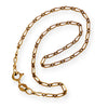 NZGD | 9ct Gold Lumière Gold Figaro Bracelet Bracelet