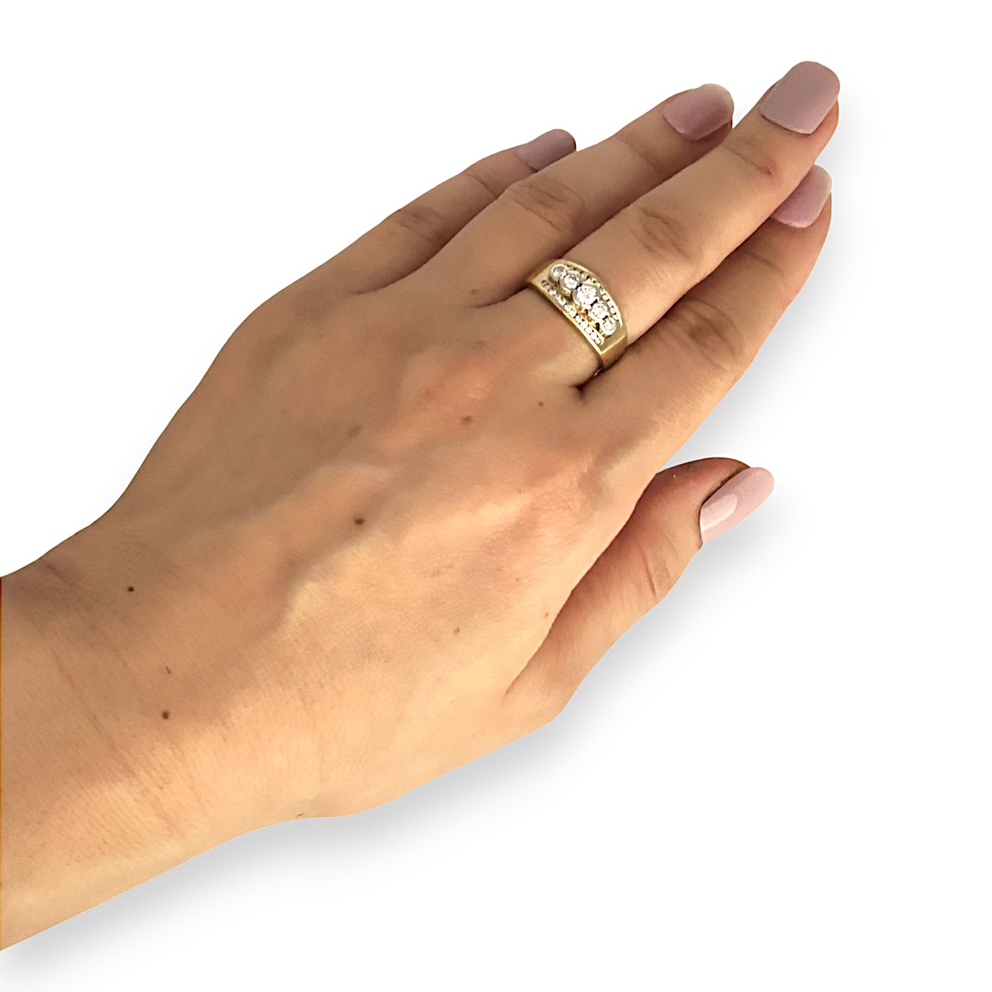 GOLD DEAL | 18ct (18K) Gold Celestial Rise Diamond Ring Valuation $5,750