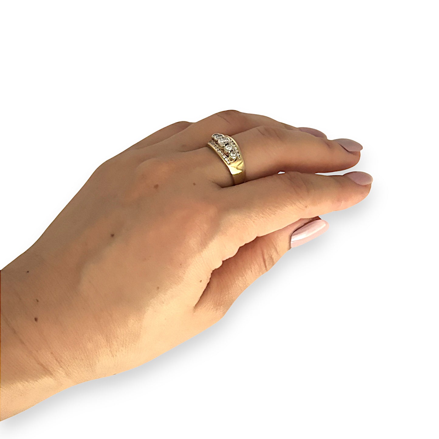 GOLD DEAL | 18ct (18K) Gold Celestial Rise Diamond Ring Valuation $5,750