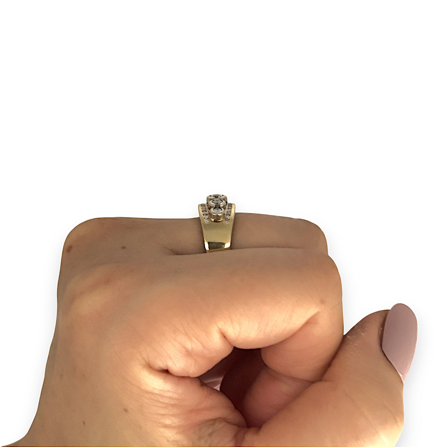 GOLD DEAL | 18ct (18K) Gold Celestial Rise Diamond Ring Valuation $5,750