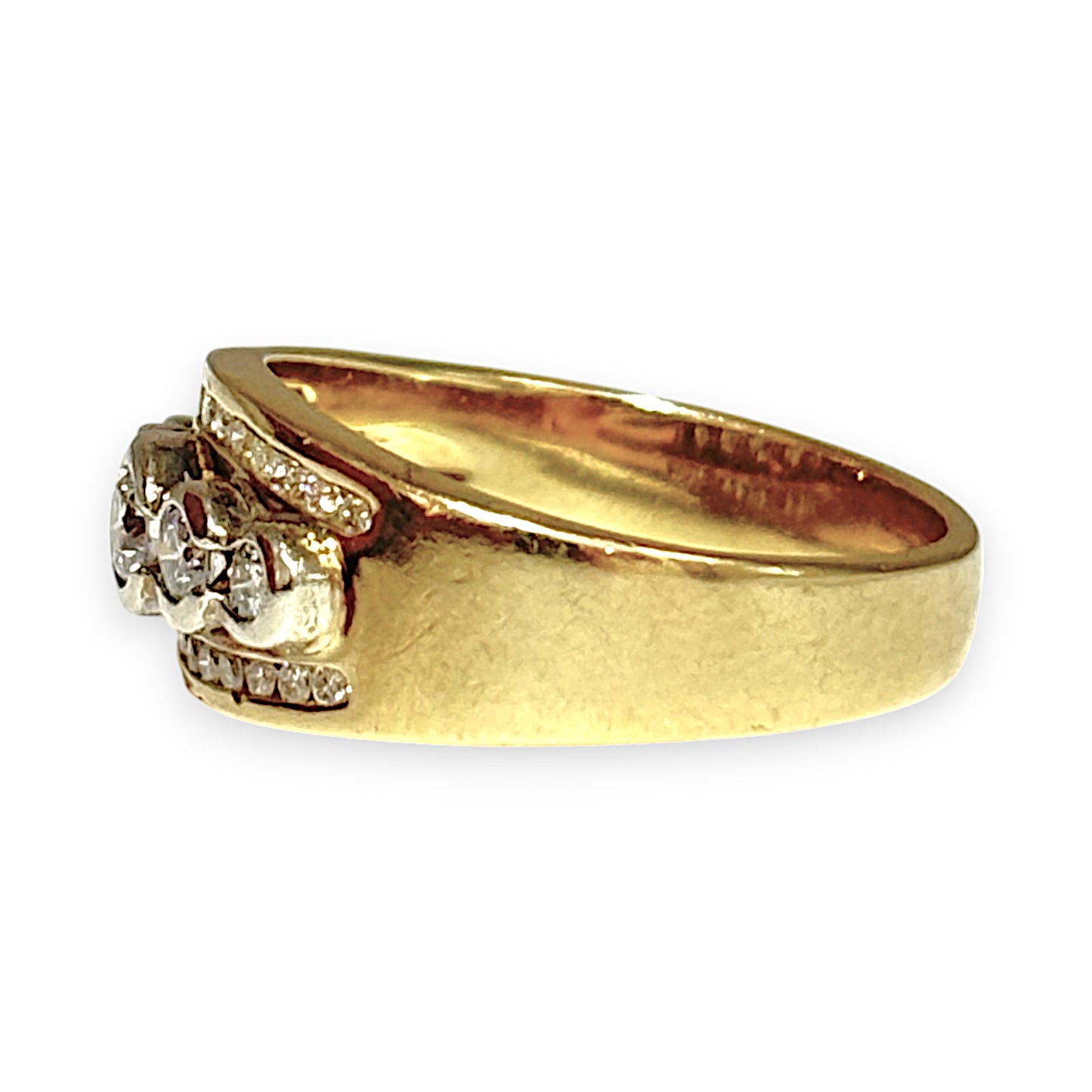 GOLD DEAL | 18ct (18K) Gold Celestial Rise Diamond Ring Valuation $5,750
