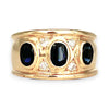 GOLD DEAL | 18ct (18K) Gold Sapphire & Diamond Dress Ring Valuation $6,250