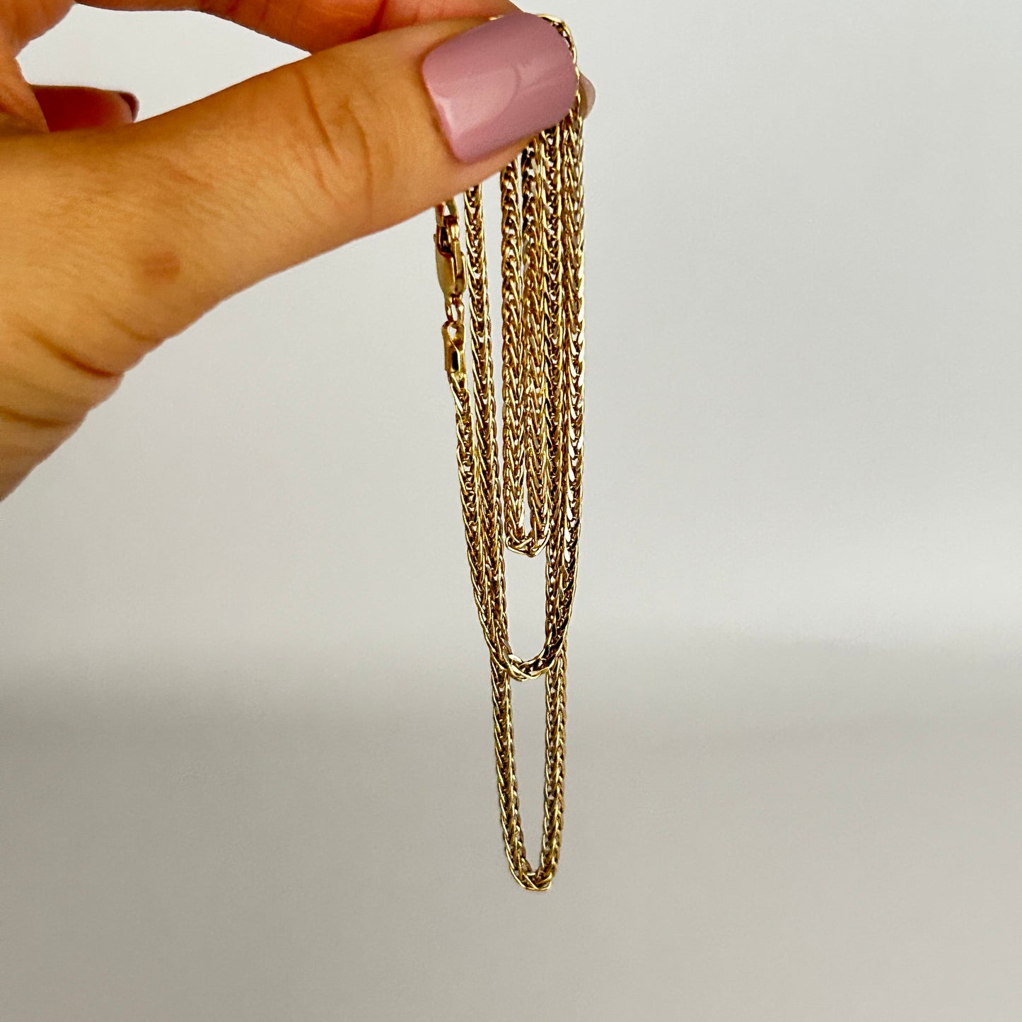 GOLD DEAL | 18ct (18K) Gold Chopin Chain Length 50cm