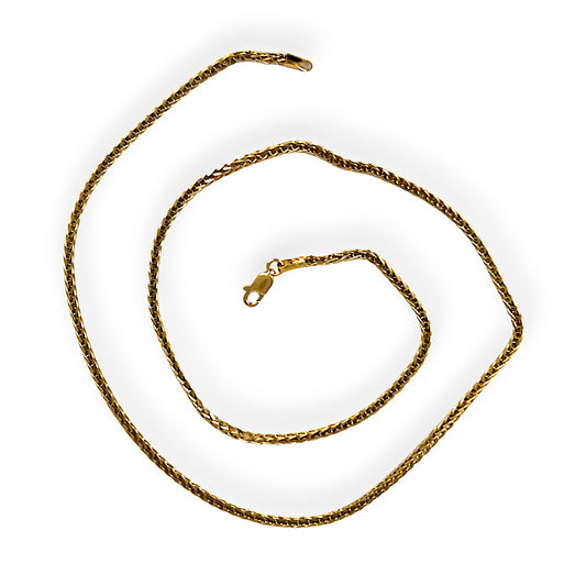 GOLD DEAL | 18ct (18K) Gold Chopin Chain Length 50cm