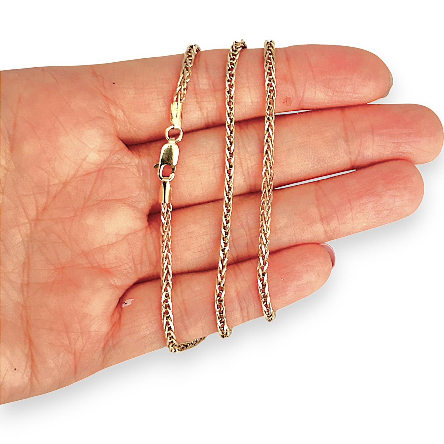 GOLD DEAL | 18ct (18K) Gold Chopin Chain Length 50cm