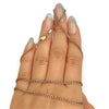 NZGD | 9ct Gold SleekLine Flat Cuban Chain 59cm