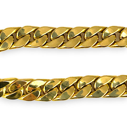 GOLD DEAL | 18K Gold Curb Link Bracelet Length 18.5cm