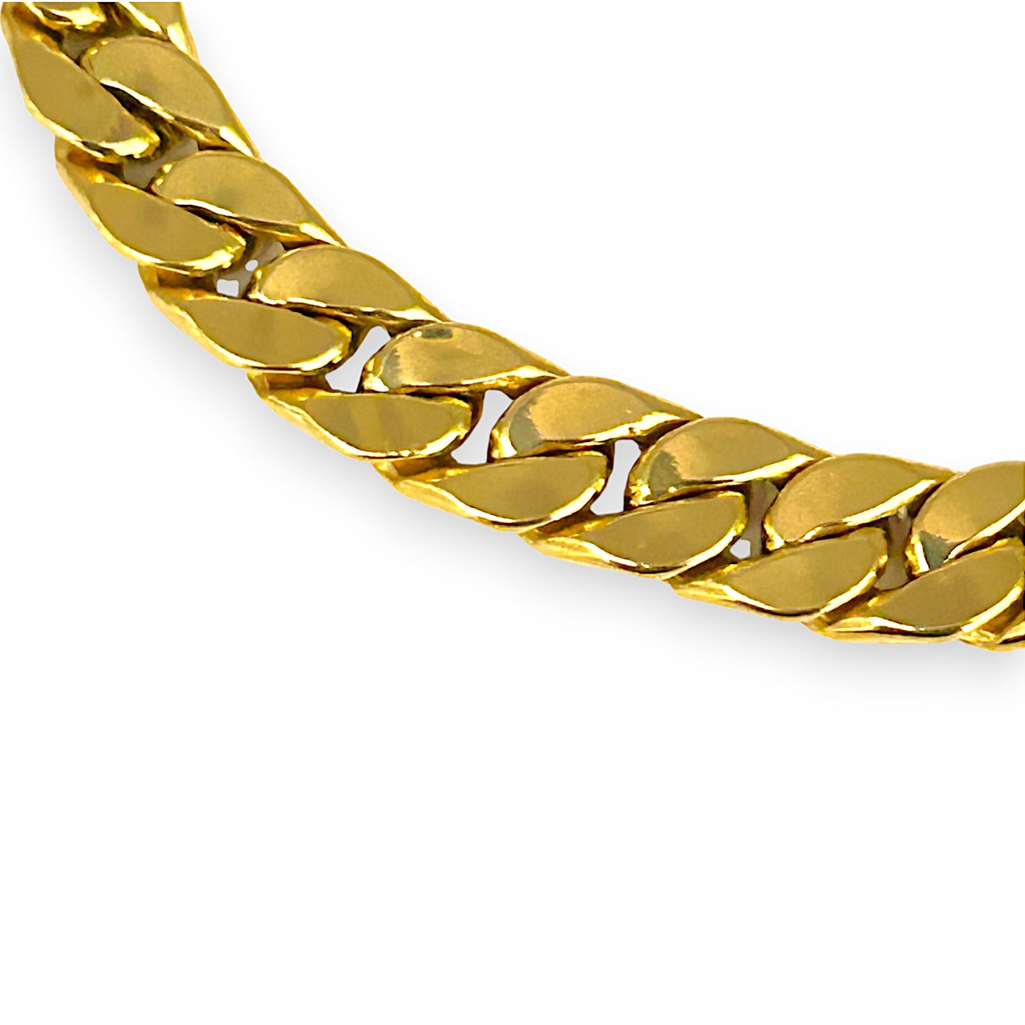 GOLD DEAL | 18K Gold Curb Link Bracelet Length 18.5cm