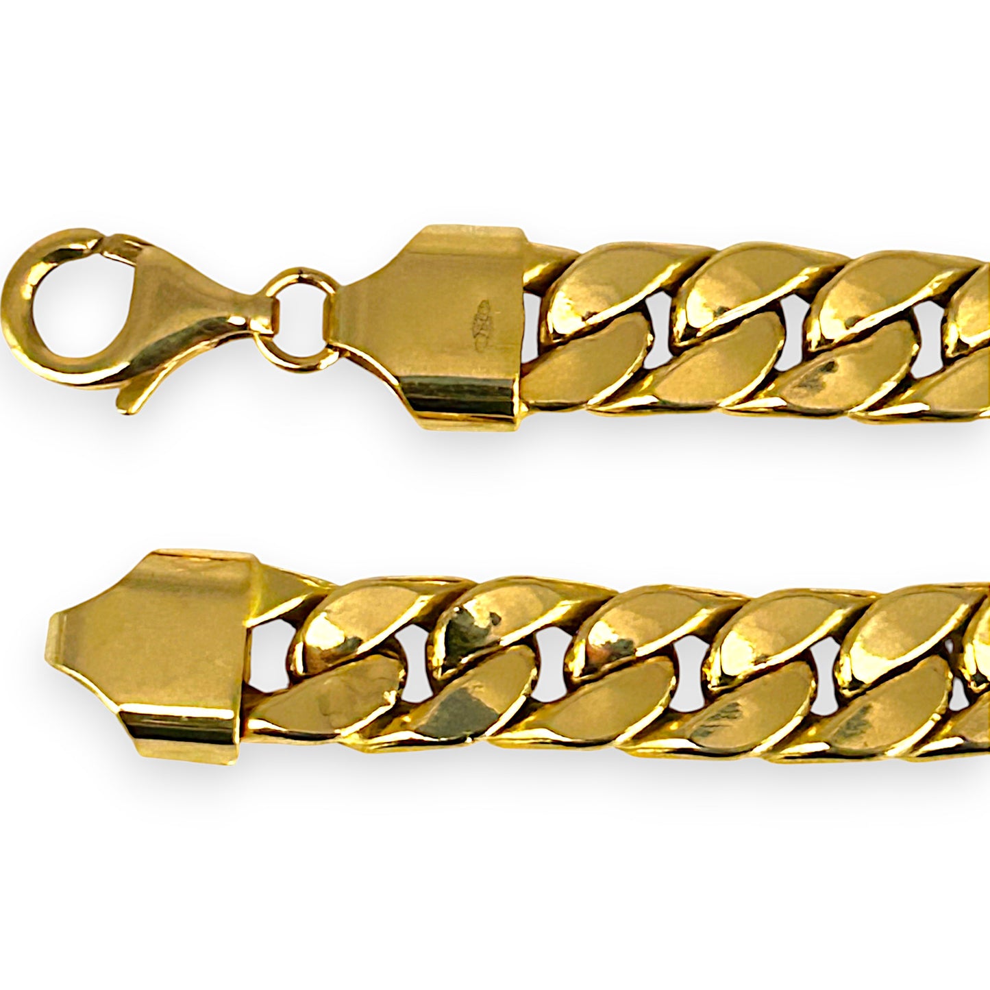 GOLD DEAL | 18K Gold Curb Link Bracelet Length 18.5cm