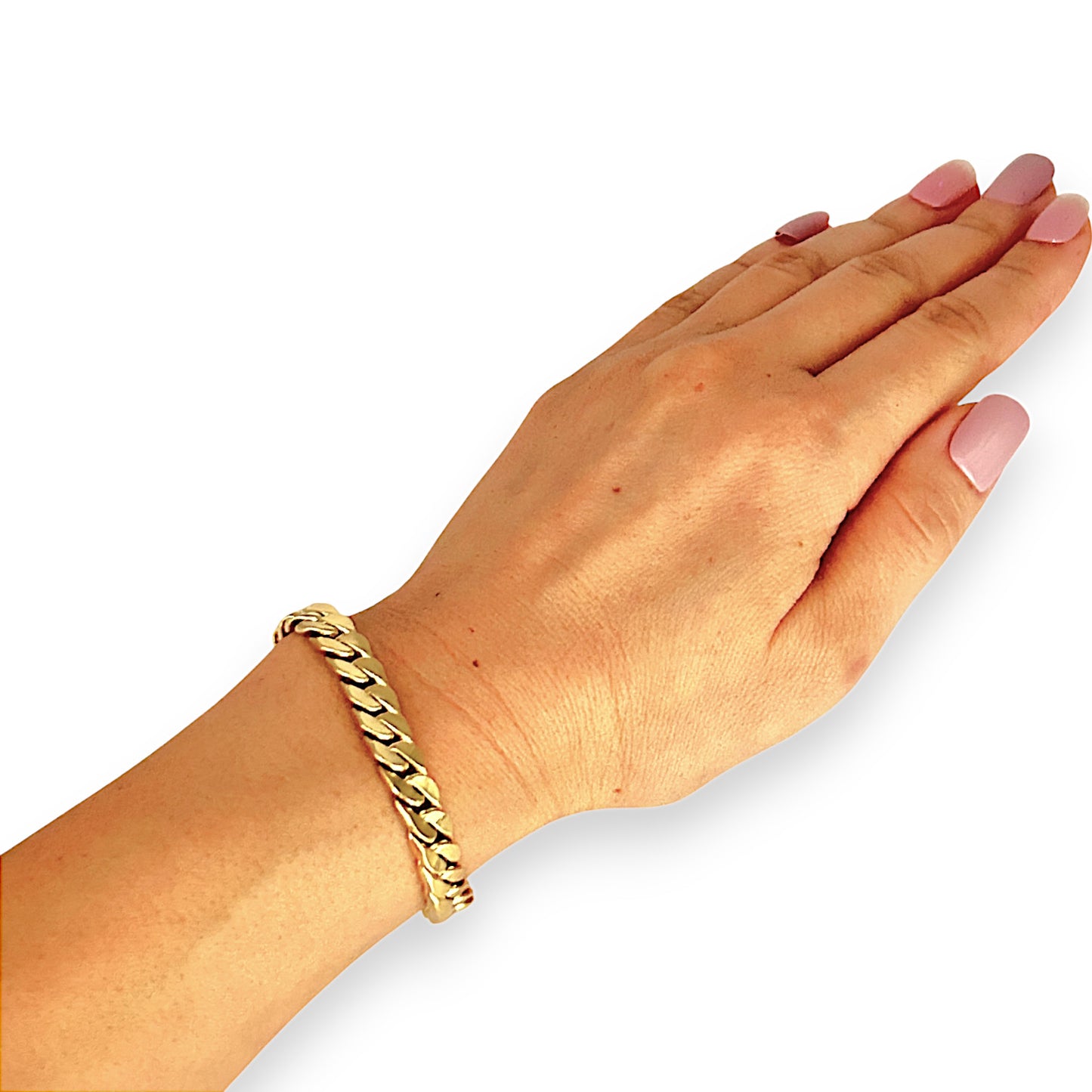 GOLD DEAL | 18K Gold Curb Link Bracelet Length 18.5cm