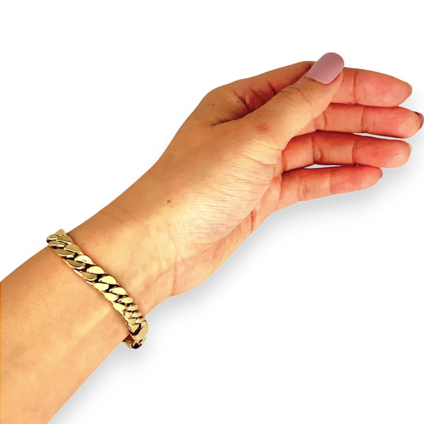 GOLD DEAL | 18K Gold Curb Link Bracelet Length 18.5cm