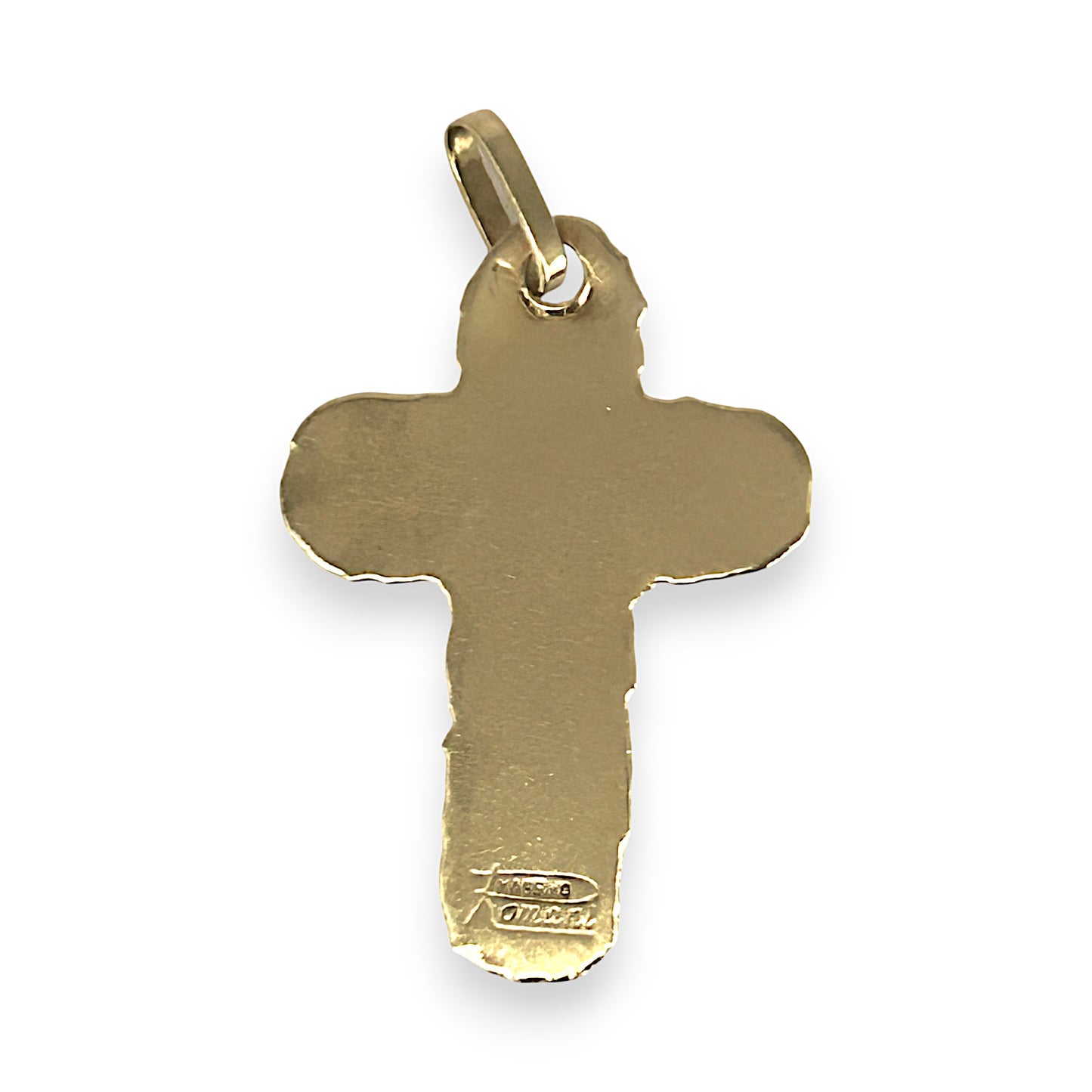 GOLD DEAL | 18ct (18K) Gold Vintage Crucifix Rare Cross Pendant