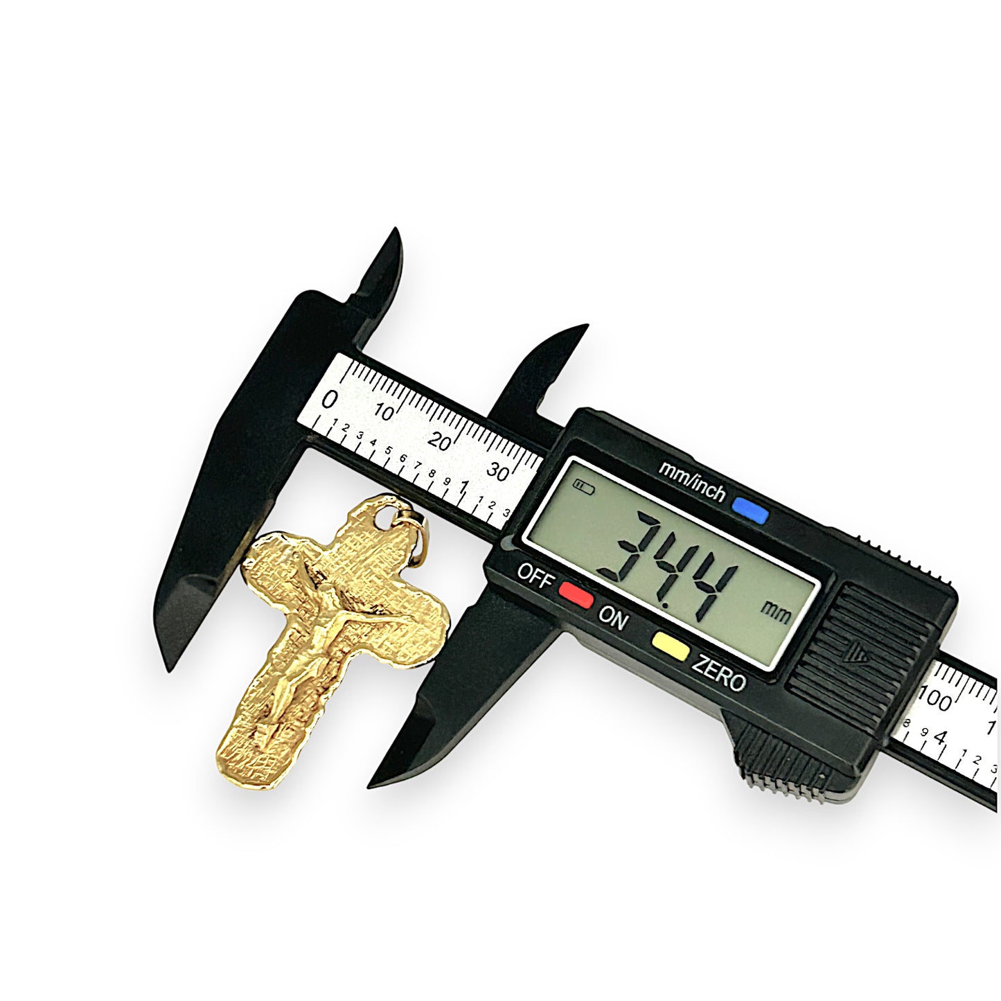 GOLD DEAL | 18ct (18K) Gold Vintage Crucifix Rare Cross Pendant