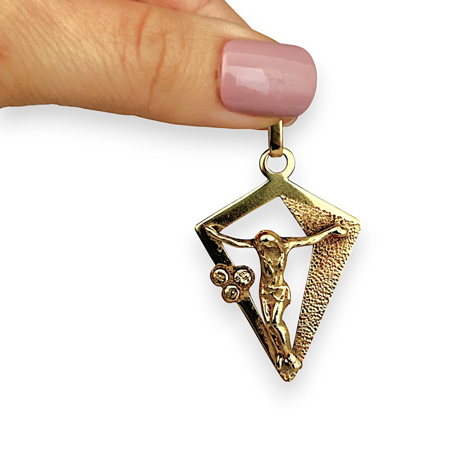 GOLD DEAL | 18ct (18K) Gold Crucifix Distinctive Pendant