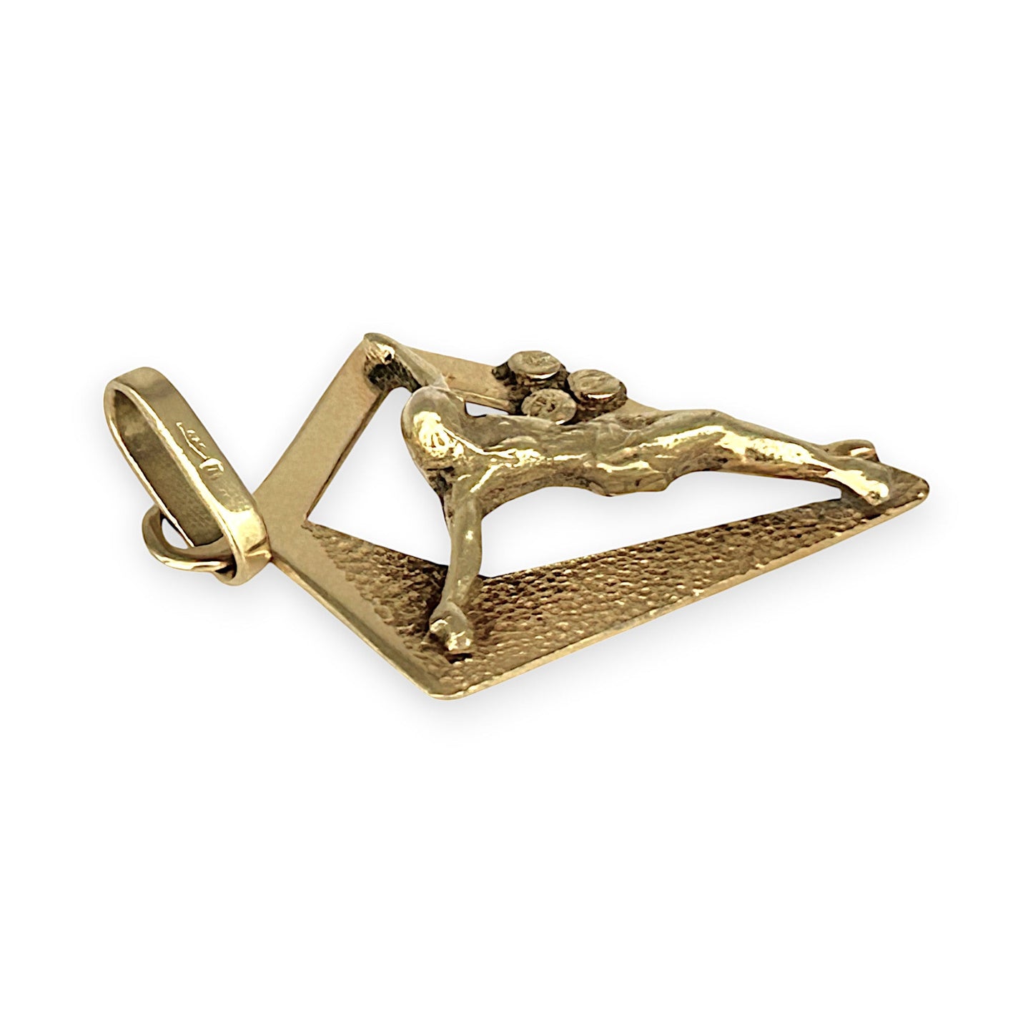 GOLD DEAL | 18ct (18K) Gold Crucifix Distinctive Pendant