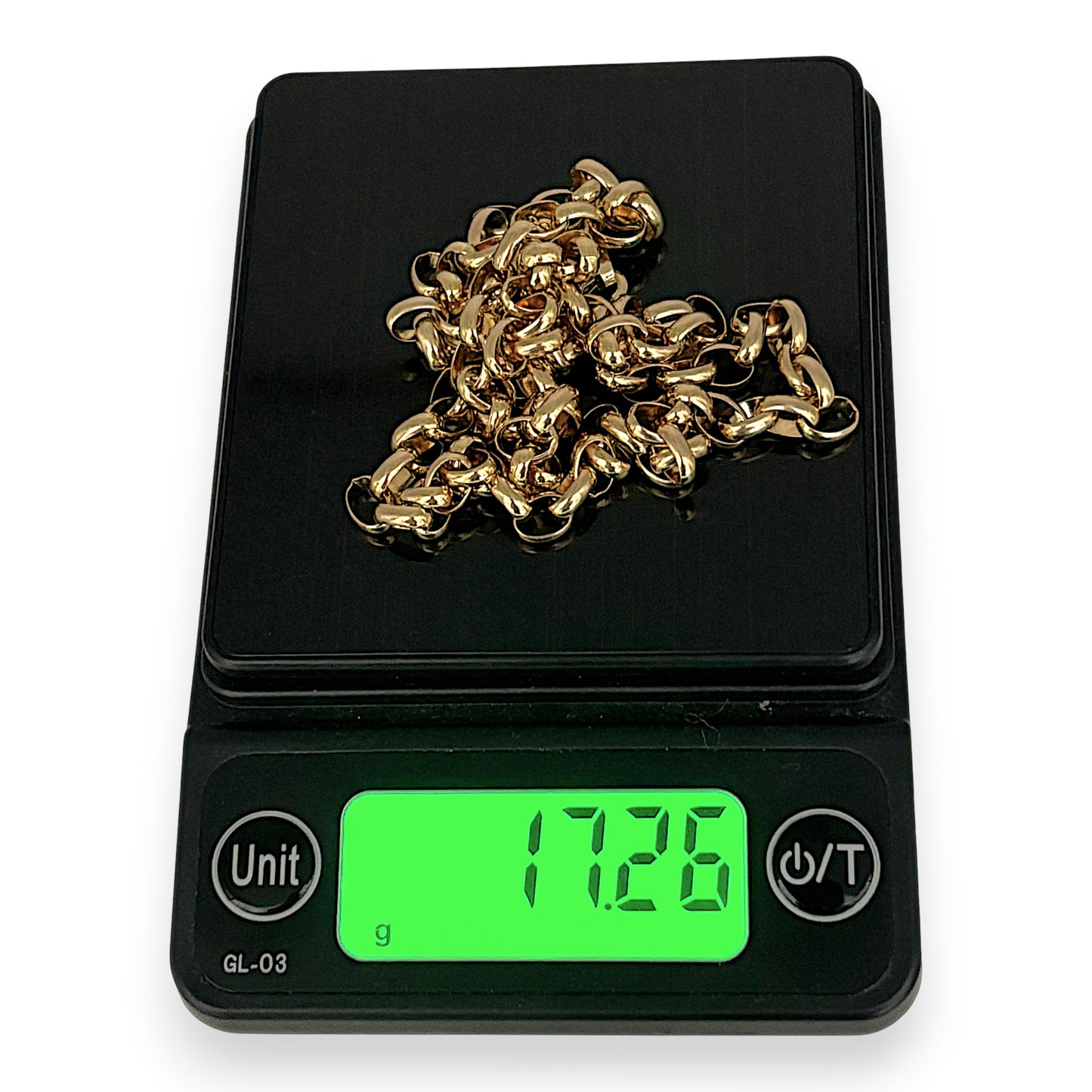 NZGD | 9ct NZ Gold Golden Heritage Belcher Chain 49cm