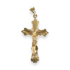 XMAS DEAL | 18kt Gold Orthodox Crucifix Cross Pendant
