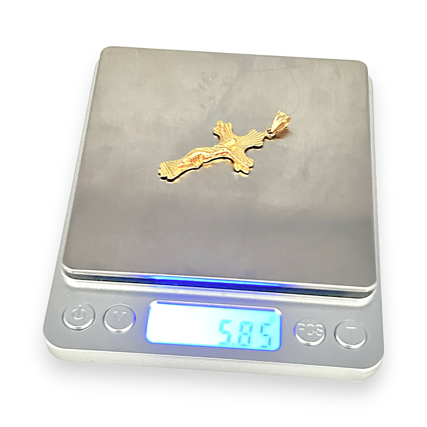 GOLD DEAL | 18ct (18K) Gold Orthodox Crucifix Cross Pendant