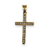 GOLD DEAL | 18ct (18K) Gold Cross Pendant with Diamond