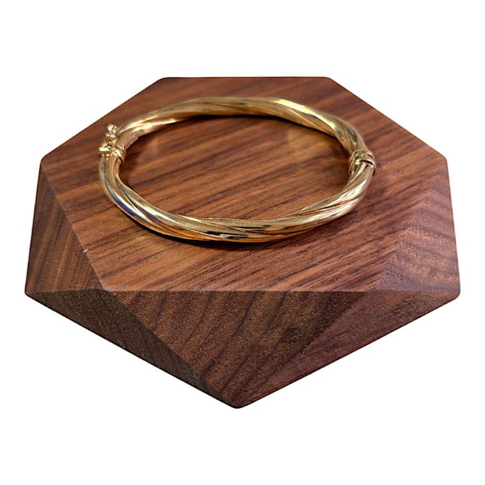 Gold Rope Bangle